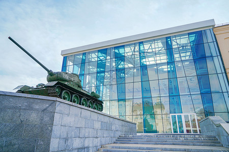 乌克兰哈尔科夫战争博物馆背景图片