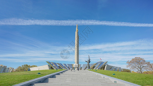苏联卫国战争纪念馆雕塑高清图片