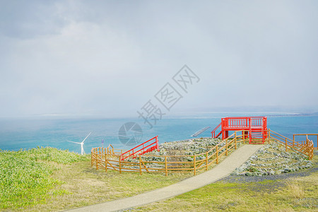 北海道最北端稚内风光背景