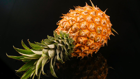 菠萝背景图片