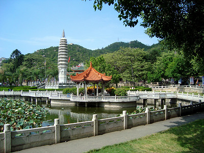 渝东南厦门采风南普陀寺背景