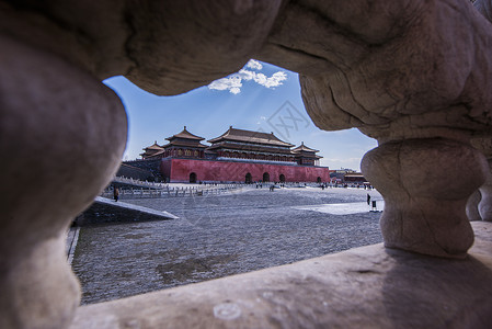 故宫太和门北京故宫风景背景