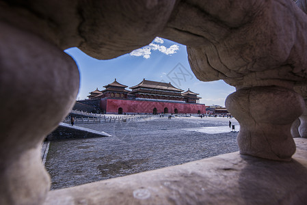 故宫金水桥北京故宫风景背景