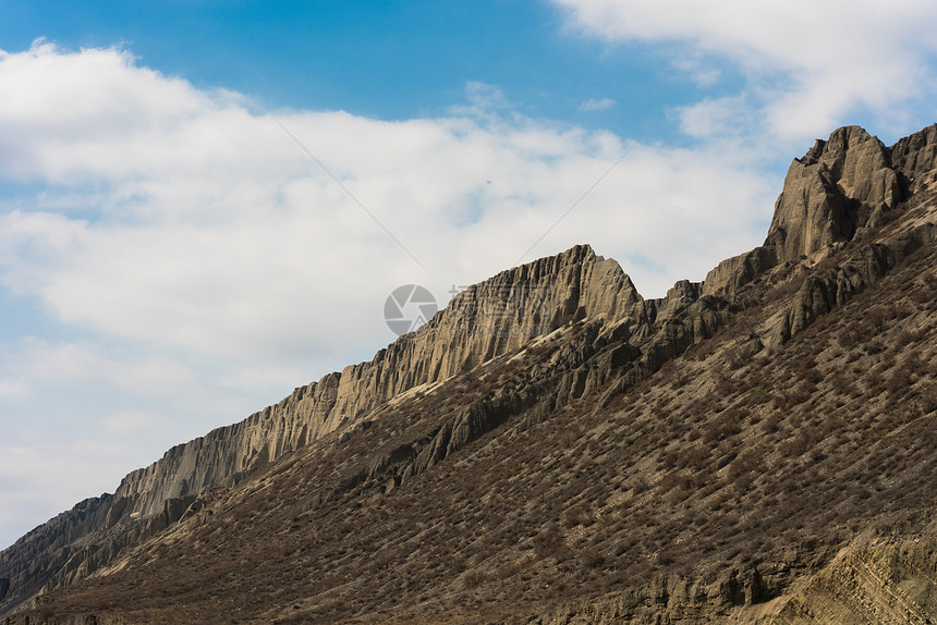 自然风景雅丹峡谷绝壁悬崖图片