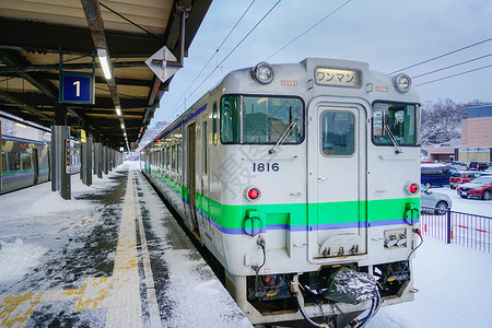 日本北海道jr列车图片