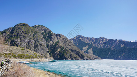 新疆天山天池景区高清图片