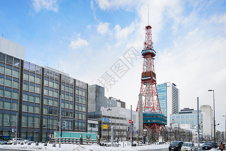 北海道札幌电视塔背景图片