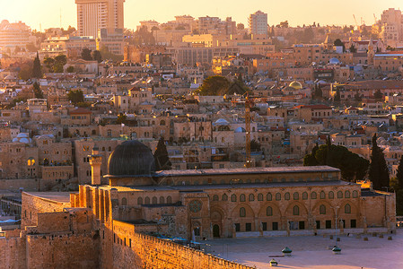 耶路撒冷阿萨克清真寺高清图片