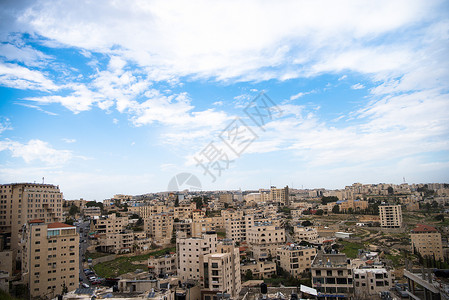巴勒斯坦居住区背景图片