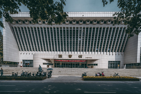 安徽医科大学图书馆背景图片