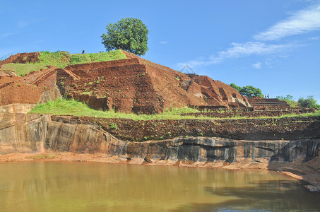 斯里兰卡狮子岩遗址图片