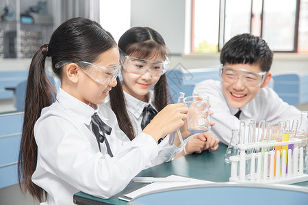 学生实验素材初中生化学实验背景