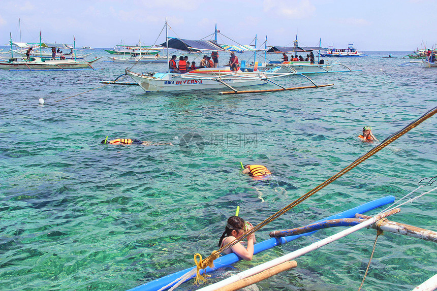 菲律宾长滩岛浮潜图片
