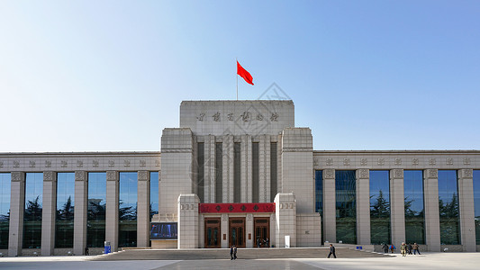 甘肃省河西走廊甘肃省博物馆背景