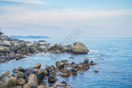 韩国北方襄阳海滨高清图片