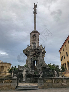 西班牙科尔多瓦纪念碑背景图片