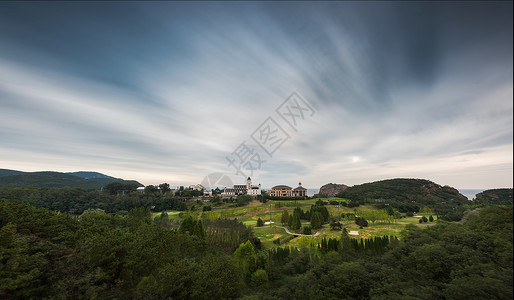 小宾馆大连棒棰岛宾馆森林自然风景背景