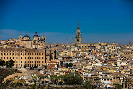 西班牙托雷多古城高清图片
