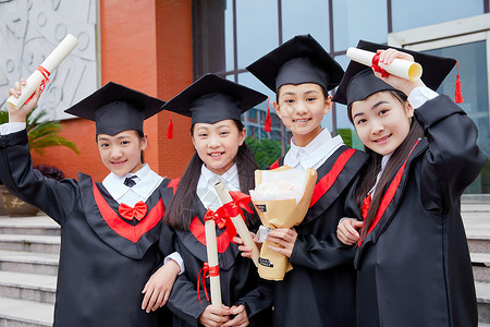 小学毕业晚会小学毕业生背景