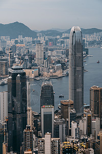 香港两岸背景图片