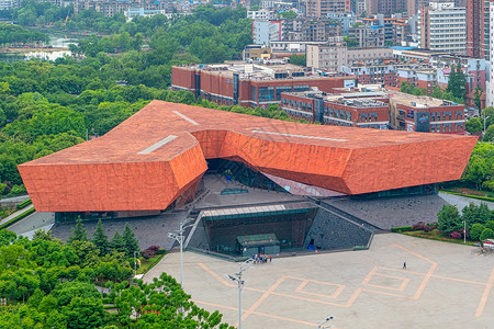 武汉红色历史建筑辛亥革命纪念馆背景图片