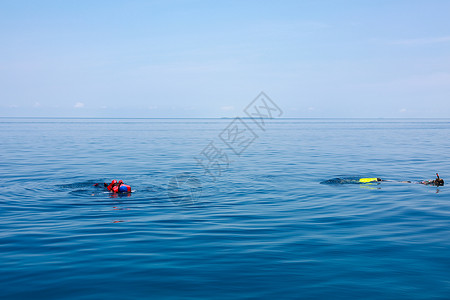 浮潜snorkeling高清图片