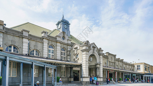 新竹火车站图片