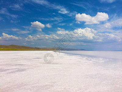 图兹湖盐湖安卡拉高清图片