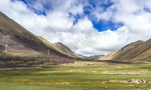 西藏羊湖景区风光图片