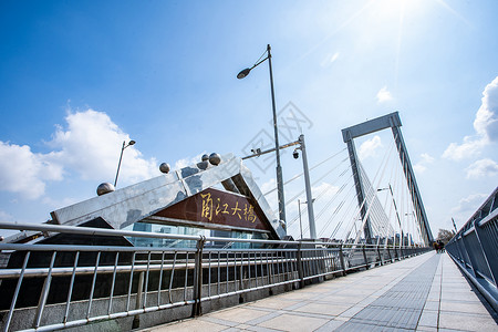 宁波甬江大桥背景图片
