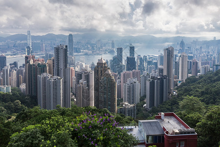 国际大都市香港高楼大厦高清图片素材