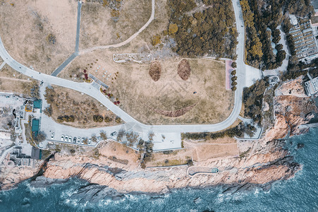 青岛小麦岛背景图片