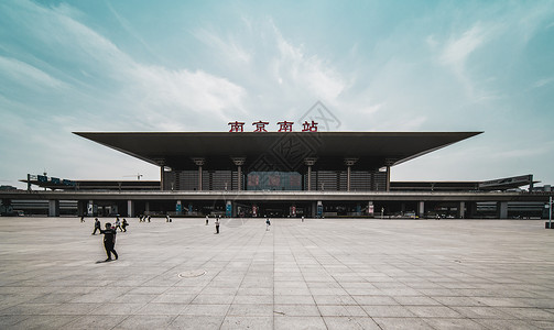 南京南站背景图片
