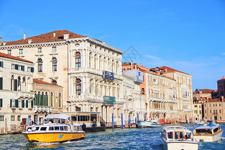 威尼斯城市建筑背景图片