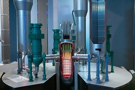 模型科技核电站模型背景