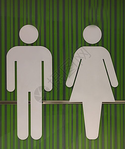上厕所的人公共厕所标识背景
