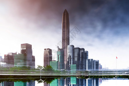 深圳平安金融中心背景图片