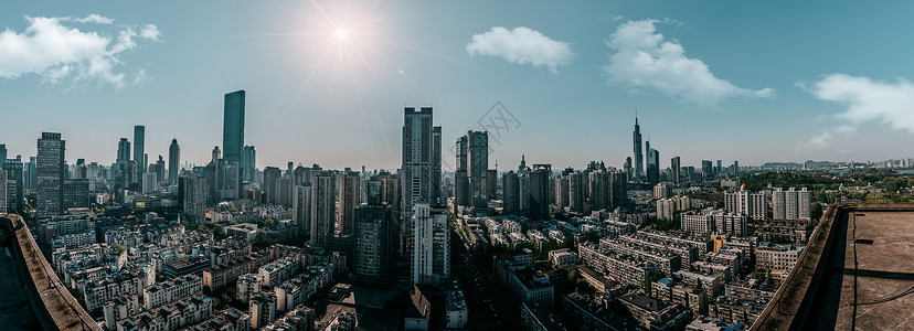 南京全景背景图片