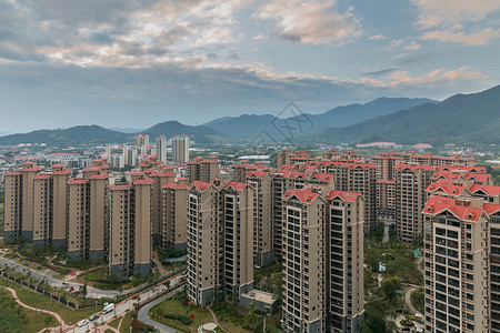 海沧城市建筑背景