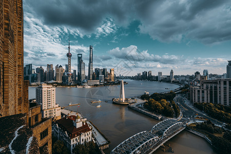 上海风云图片