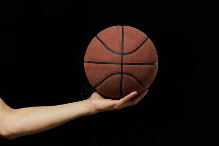 打篮球手臂篮球背景