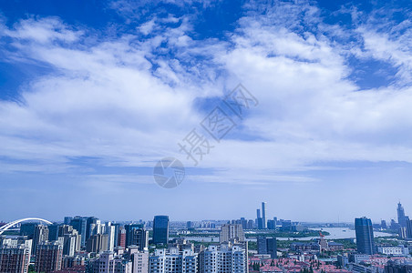 上海城市建筑天空高清图片素材
