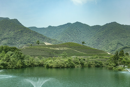 茶园狄龙水库高清图片