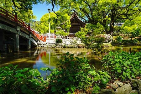 北九州日本福冈周边太宰府天满宫背景