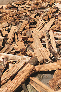 木材散落一地背景图片