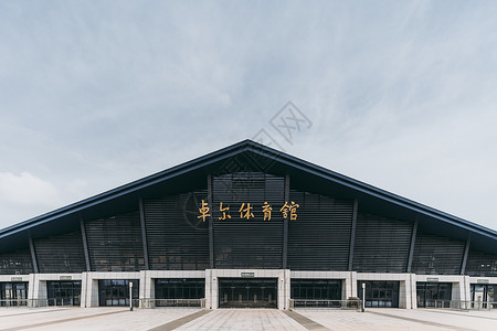武汉大学卓尔体育馆背景图片