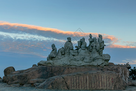 葛仙山福建泉州德化九仙山景区背景