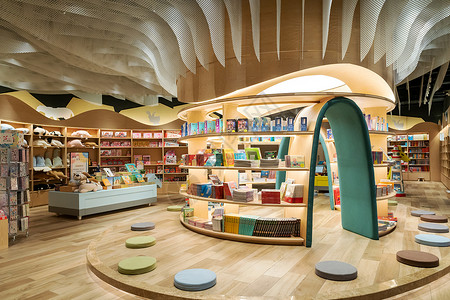 儿童书店书店平的高清图片