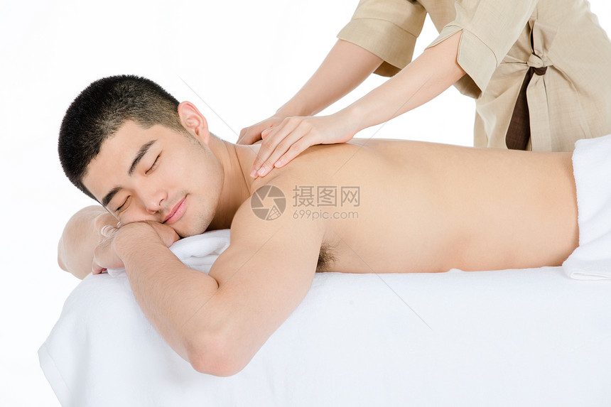 男性SPA按摩图片