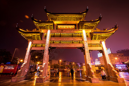 无锡南禅寺夜景高清图片